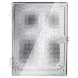 TRU COMPONENTS TC-PSC-30x40x17 skříňový rozvaděč 300 x 400 x 170 ABS, polykarbonát světle šedá 1 ks
