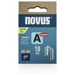 Novus Tools 042-0778 svorky z jemného drátu Typ 53 800 ks Rozměry (d x š) 10 mm x 11.3 mm