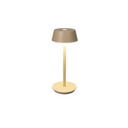 Konstsmide 7830-330 Lyon Akumulátorová stolní LED lampa 2.5 W teplá bílá, RGB písková