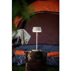 Konstsmide 7830-330 Lyon Akumulátorová stolní LED lampa 2.5 W teplá bílá, RGB písková