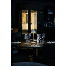 Konstsmide 7830-330 Lyon Akumulátorová stolní LED lampa 2.5 W teplá bílá, RGB písková