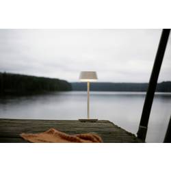 Konstsmide 7830-330 Lyon Akumulátorová stolní LED lampa 2.5 W teplá bílá, RGB písková