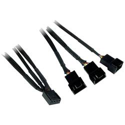 Inter-Tech Argus RS14 PC větrák s krytem černá (š x v x h) 140 x 140 x 25 mm vč. dálkového ovládání, včetně LED osvětlení