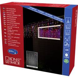 Konstsmide světelný závěs - zmrzlé kapky venkovní 24 V 400 LED vícebarevný