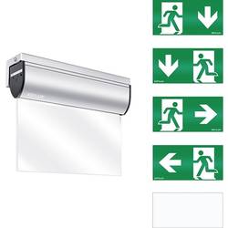 ESYLUX EN10031625 nouzové osvětlení únikových cest montáž na stěnu vysoko, vlevo, vpravo, dolů