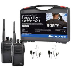 Midland G15 Pro NC PMR 2er Security-Koffer inkl. MA 31-M C1127.S2 PMR radiostanice sada 2 ks