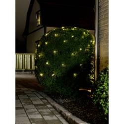 Konstsmide světelný závěs venkovní 40 LED teplá bílá (š x v) 800 mm x 800 mm časoměřič, frozen