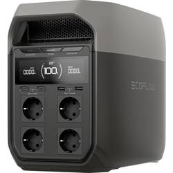 ECOFLOW Delta 3 Nabíjecí stanice 20 Ah Li-Fe černá, šedá S regulátorem nabíjení