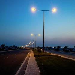 V-TAC VT-55ST 23618 LED pouliční osvětlení Energetická třída (EEK2021): E (A - G) LED pevně vestavěné LED 50 W šedá