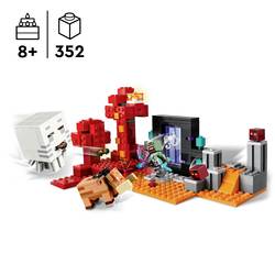 21255 LEGO® MINECRAFT Obsah na portálu Netherportál