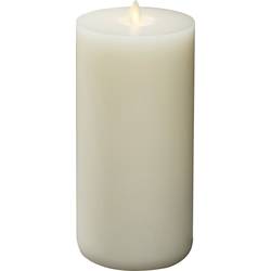 Konstsmide 1624-115 LED svíčka z vosku krémově bílá teplá bílá (Ø x v) 96 mm x 218 mm