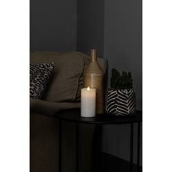 Konstsmide 1601-115 LED svíčka krémově bílá teplá bílá (Ø x v) 76 mm x 140 mm