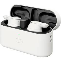 EPOS ADAPT E1 Headset do uší (In Ear) Bez kabelu, Bluetooth® stereo bílá Potlačení hluku, Redukce šumu mikrofonu headset, Nabíjecí pouzdro, odolné vůči potu