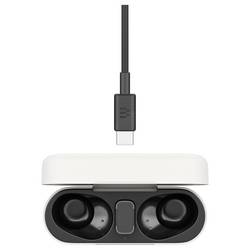 EPOS ADAPT E1 Headset do uší (In Ear) Bez kabelu, Bluetooth® stereo bílá Potlačení hluku, Redukce šumu mikrofonu headset, Nabíjecí pouzdro, odolné vůči potu