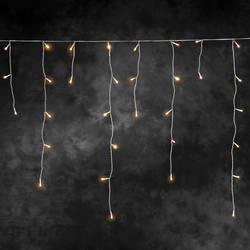Konstsmide světelný závěs - zmrzlé kapky venkovní 24 V Energetická třída (EEK2021): G (A - G) 200 LED jantar