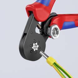 Knipex 97 53 14 krimpovací kleště dutiny na kabely, 0.08 do 16 mm²