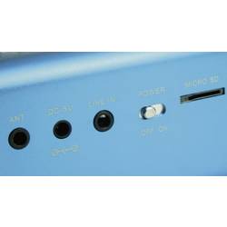 Technaxx MusicMan MA Lautsprecher mini reproduktor AUX, FM rádio, USB, SD paměť. karta modrá