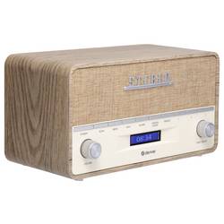 Denver DAB-36LW LIGHT WOOD 111111000610 stolní rádio, DAB+, FM, dřevo (matné)