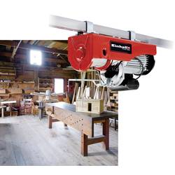 Einhell 2255160 elektrický lanový kladkostroj 999 kg, nosnost bez kladky 500 kg