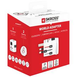 Skross 1103165 cestovní adaptér Pro Light World
