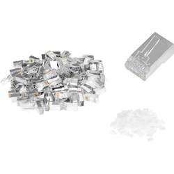 Digitus AK-219603-100 Konektor RJ45 Počet pólů 8 stříbrná 100 ks