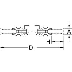 KS Tools Kulatý kartáč BRONZEplus, cínový drát, zvlněný, Ø 150 mm 963.9596 9639596 1 ks