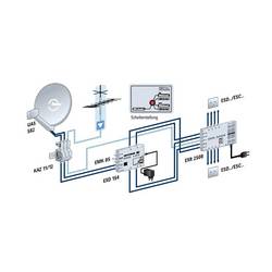 Kathrein EXR 2508 rozdělovač satelitního signálu Vstupy (vícenásobný spínač): 5 (4 SAT/1 terestrický) Počet účastníků: 8