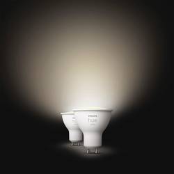 Philips Hue LED žárovka 23023100 Energetická třída (EEK2021): E (A - G) GU10 GU10 teplá bílá