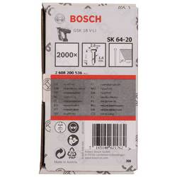 Bosch Accessories 2608200536 kolík se zápustnou hlavou SK64 Vnější délka 63 mm 2000 ks