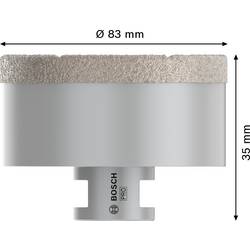 Bosch Accessories Bosch Power Tools 2608587135 diamantový vrták pro vrtání za sucha 83 mm diamantová vrstva 1 ks