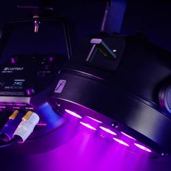 Cameo ROOT PAR 4 SET 1 LED PAR reflektor Počet LED: 7 4 W černá