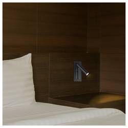 V-TAC VT-88061-B 239996 lampička na noční stolek LED LED 2 W teplá bílá Energetická třída (EEK2021): G (A - G) Just Black