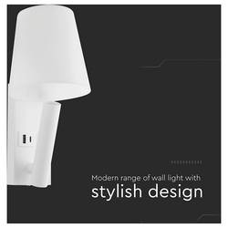 V-TAC 240006 lampička na noční stolek 2 W teplá bílá Energetická třída (EEK2021): G (A - G)