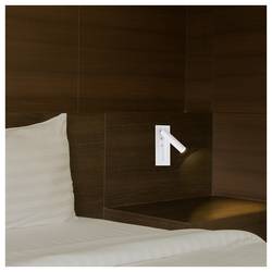 V-TAC VT-88061-W 239986 lampička na noční stolek LED LED 2 W teplá bílá Energetická třída (EEK2021): G (A - G) přírodní bílá