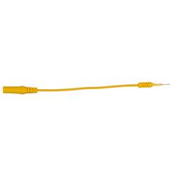 KS Tools 150.0973 propojovací kabel zásuvka 4 mm - žlutá 1 ks
