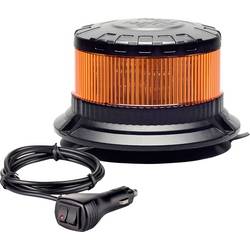 Berger & Schröter maják SM828-HH 12 V přes napájecí zdroj do zásuvky pevná montáž, magnetický senzor oranžová