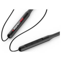 PerfectPro Earbuds Headset do uší (In Ear) Bluetooth® stereo černá headset, kolem krku