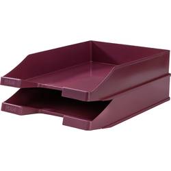 HAN 10278-17 KLASSIK KARMA odkládací přihrádka na dopisy DIN A4, DIN C4 červená 1 ks