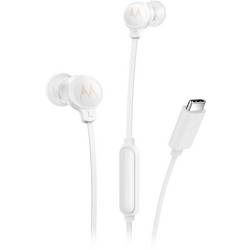 Motorola špuntová sluchátka (In Ear) kabelová bílá Vypnutí zvuku mikrofonu