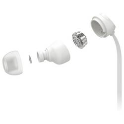Motorola špuntová sluchátka (In Ear) kabelová bílá Vypnutí zvuku mikrofonu