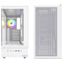 MONTECH XR Tempered Glass midi tower PC skříň bílá