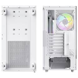 MONTECH XR Tempered Glass midi tower PC skříň bílá