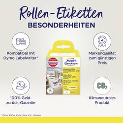 Avery-Zweckform etikety v roli kompatibilní náhradní DYMO 1976411 25 x 54 mm fólie bílá 160 ks trvalé univerzální etikety A1976411