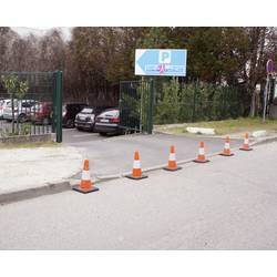 VISO RC500 dopravní kužel (Ø x v) 270 mm x 450 mm