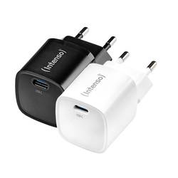 Intenso Power Adapter W30C² white USB nabíječka, GaN, USB Power Delivery (USB-PD) , 1x USB-C®, 30 W, bílá