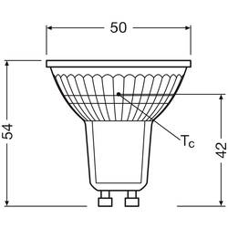 OSRAM HOMELIGHTING 4099854245176 LED reflektor Energetická třída (EEK2021) A (A - G) GU10 žárovka 2 W = 50 W neutrální bílá (Ø x v) 50 mm x 50 mm 1 ks