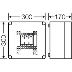 Hensel 2000159 držák NH pojistky 125 A