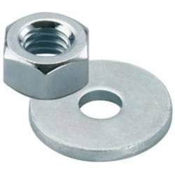 Fischer 510512 šestihranné matice ocel galvanizováno zinkem 20 pár