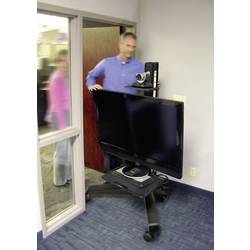 Ergotron 24-192-085 Neo-Flex Mobile MediaCenter UHD TV kolečkový vozík naklápěcí, otočný, 127,0 cm (50) - 165,1 cm (65), 24-192-085