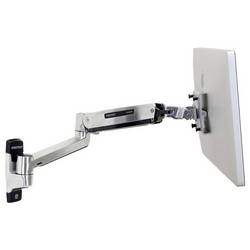 Ergotron 45-383-026 / LX Steh-Sitz-Wandmontage-LC 1násobné držák na zeď pro monitor 116,8 cm (46) stříbrná